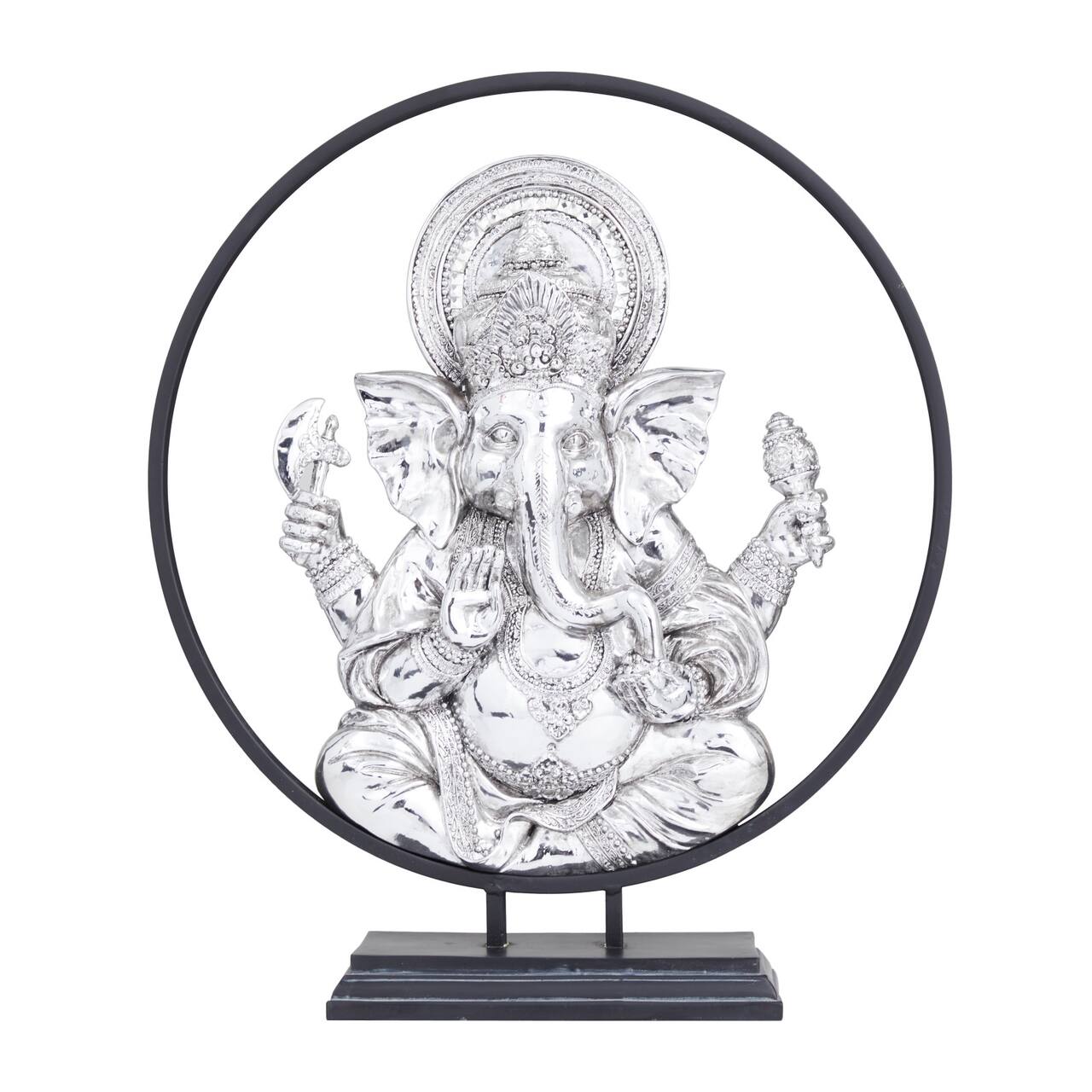 22 Black Polystone Eclectic Buddha Michaels 22-black-polystone-eclectic-buddha-michaels